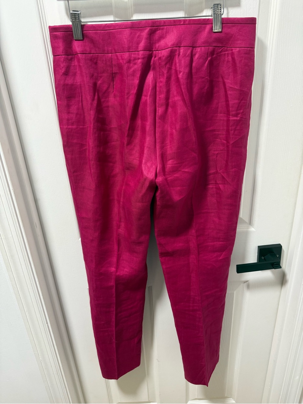 Armani Collezioni Magenta Straight-Leg Pants - Picture 2 of 7